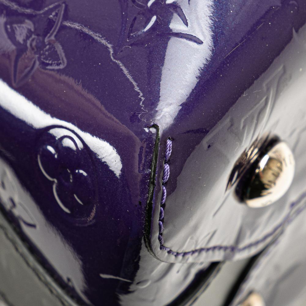 Louis Vuitton B Louis Vuitton Purple Vernis Leather Leather Monogram Vernis Melrose France