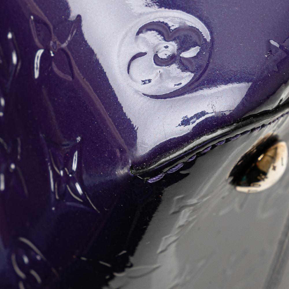 Louis Vuitton B Louis Vuitton Purple Vernis Leather Leather Monogram Vernis Melrose France