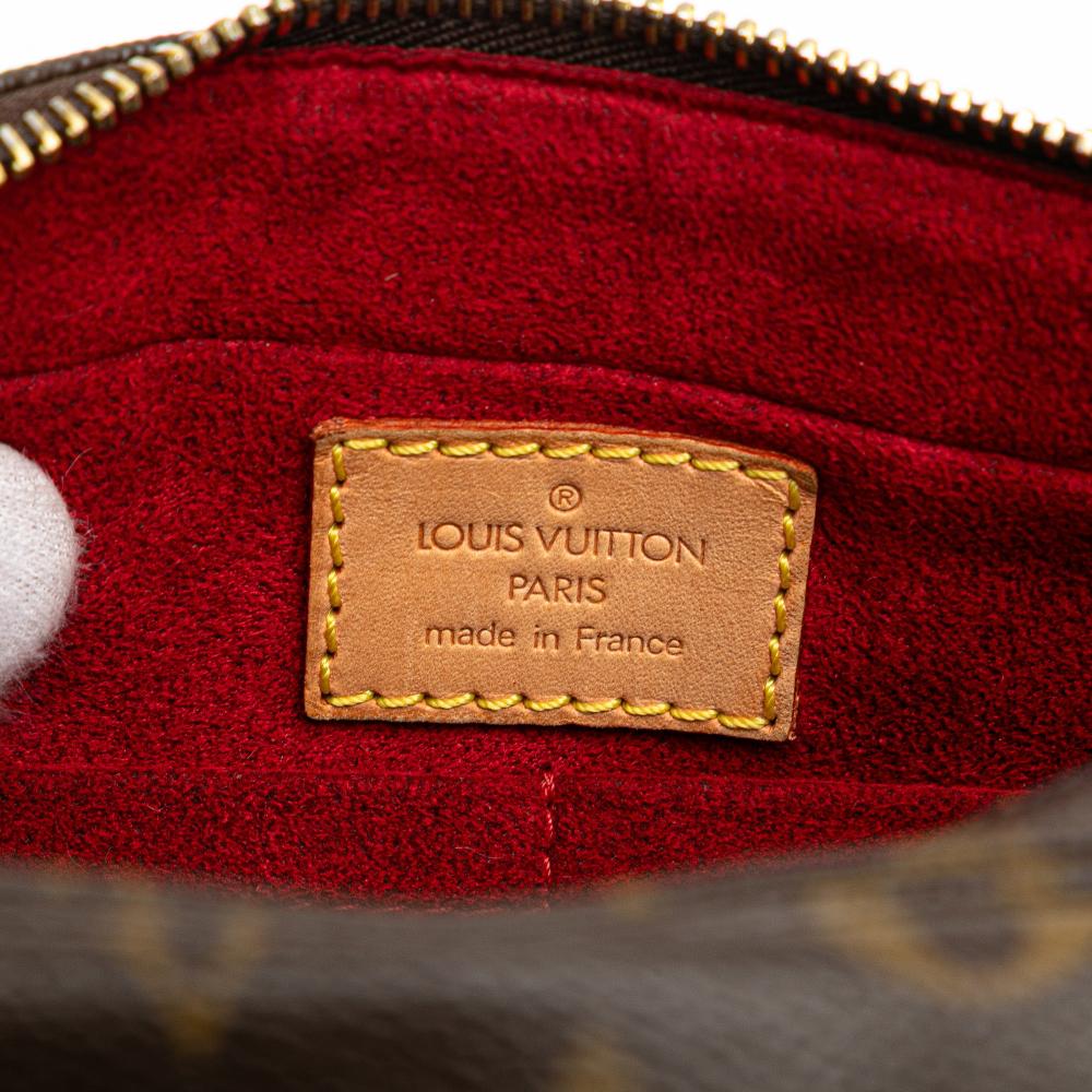 Louis Vuitton B Louis Vuitton Brown Monogram Canvas Canvas Monogram Viva Cite MM France