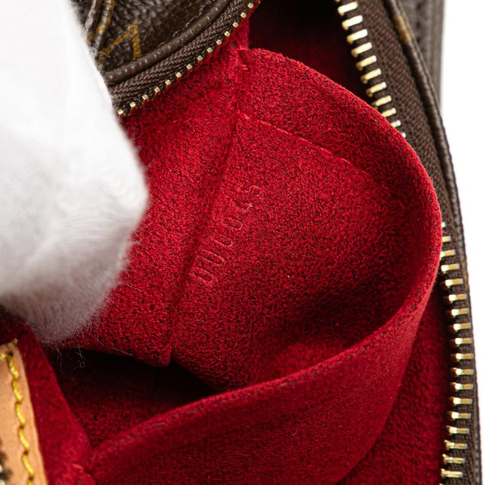 Louis Vuitton B Louis Vuitton Brown Monogram Canvas Canvas Monogram Viva Cite MM France