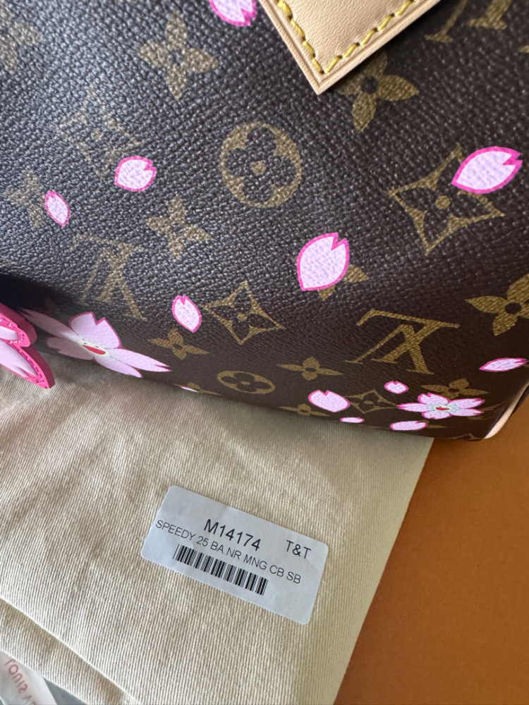 Louis Vuitton Fleur de cerisier 2025 Speedy 25