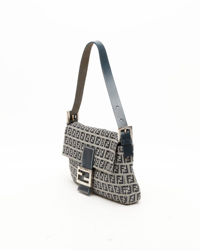 Fendi Zucchino Baguette Bag