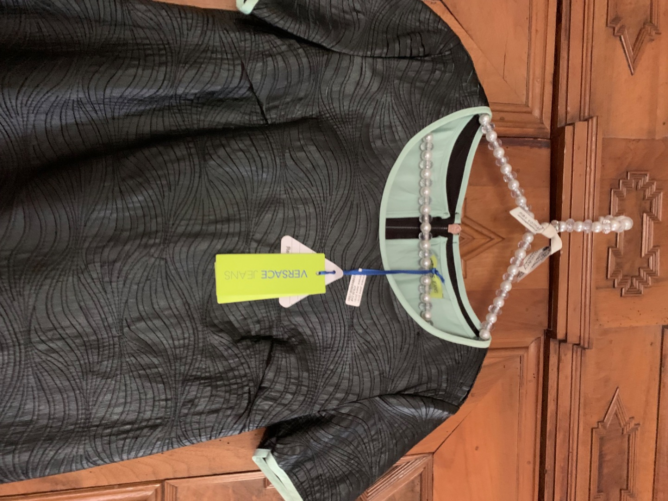 Versace Robe Nouveau Label ECOPELLE WAVES