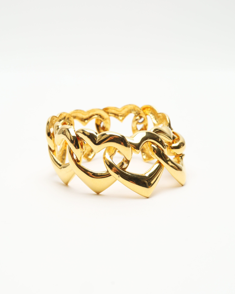 Saint Laurent Heart Bracelet