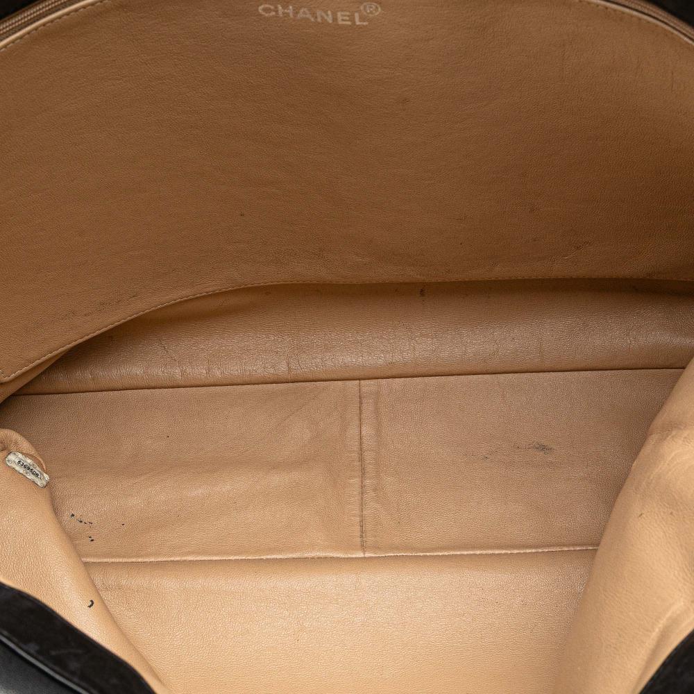 Chanel B Chanel Black Lambskin Leather Leather CC Lambskin Tote France