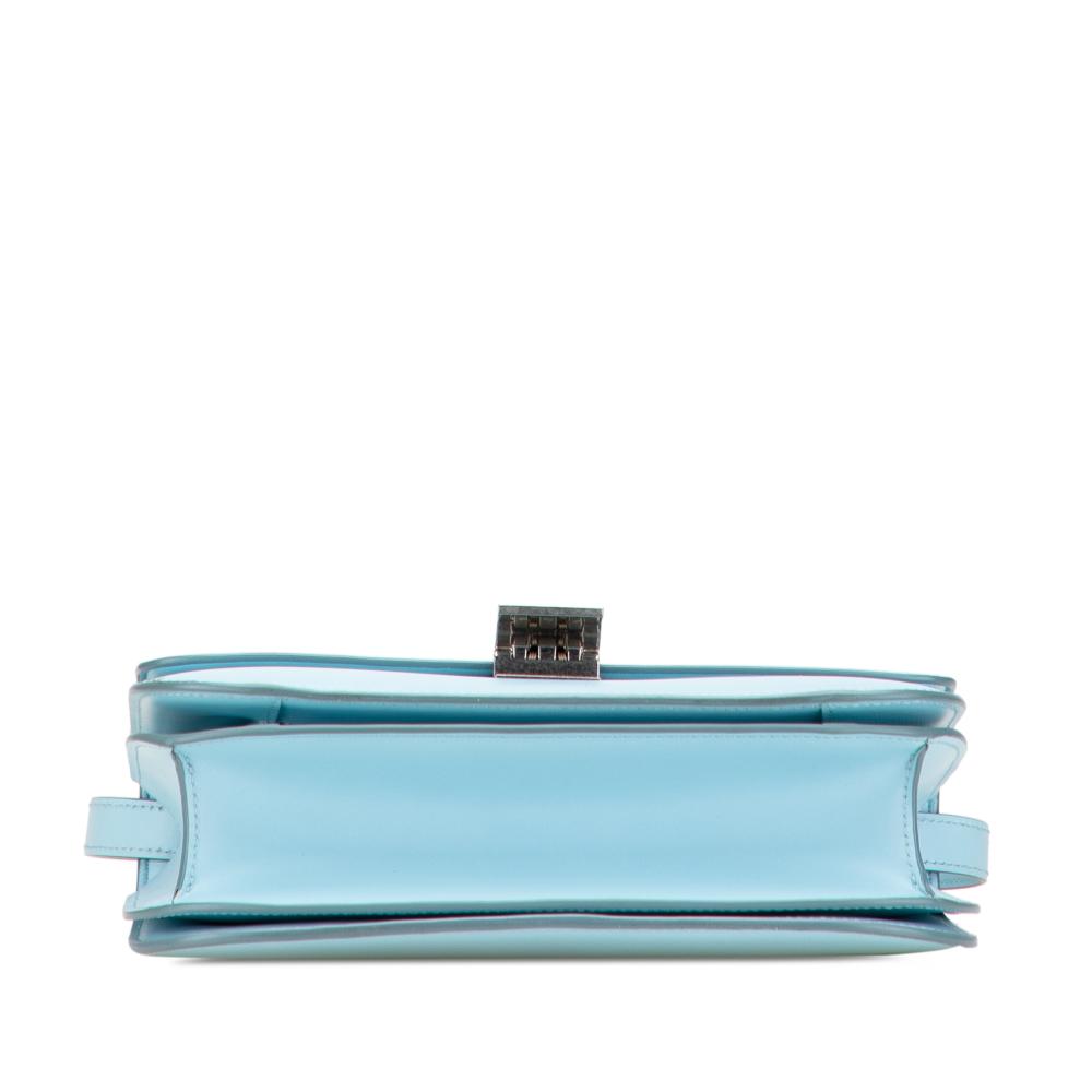 Celine AB Celine Blue Light Blue Calf Leather Medium skin Classic Box Italy