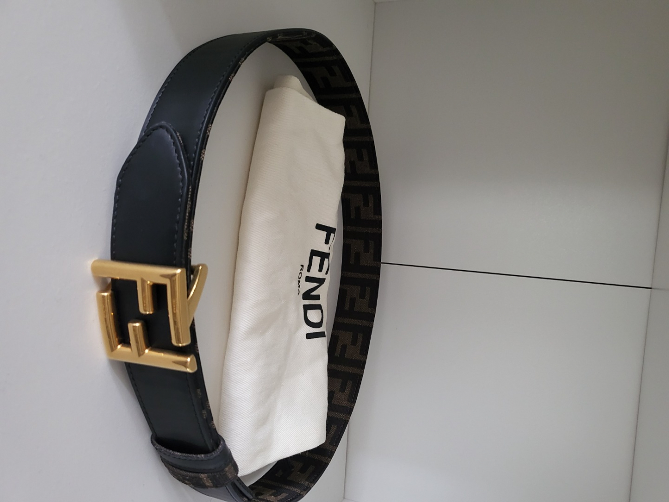 Fendi 'FF Reversible' Gürtel für Damen