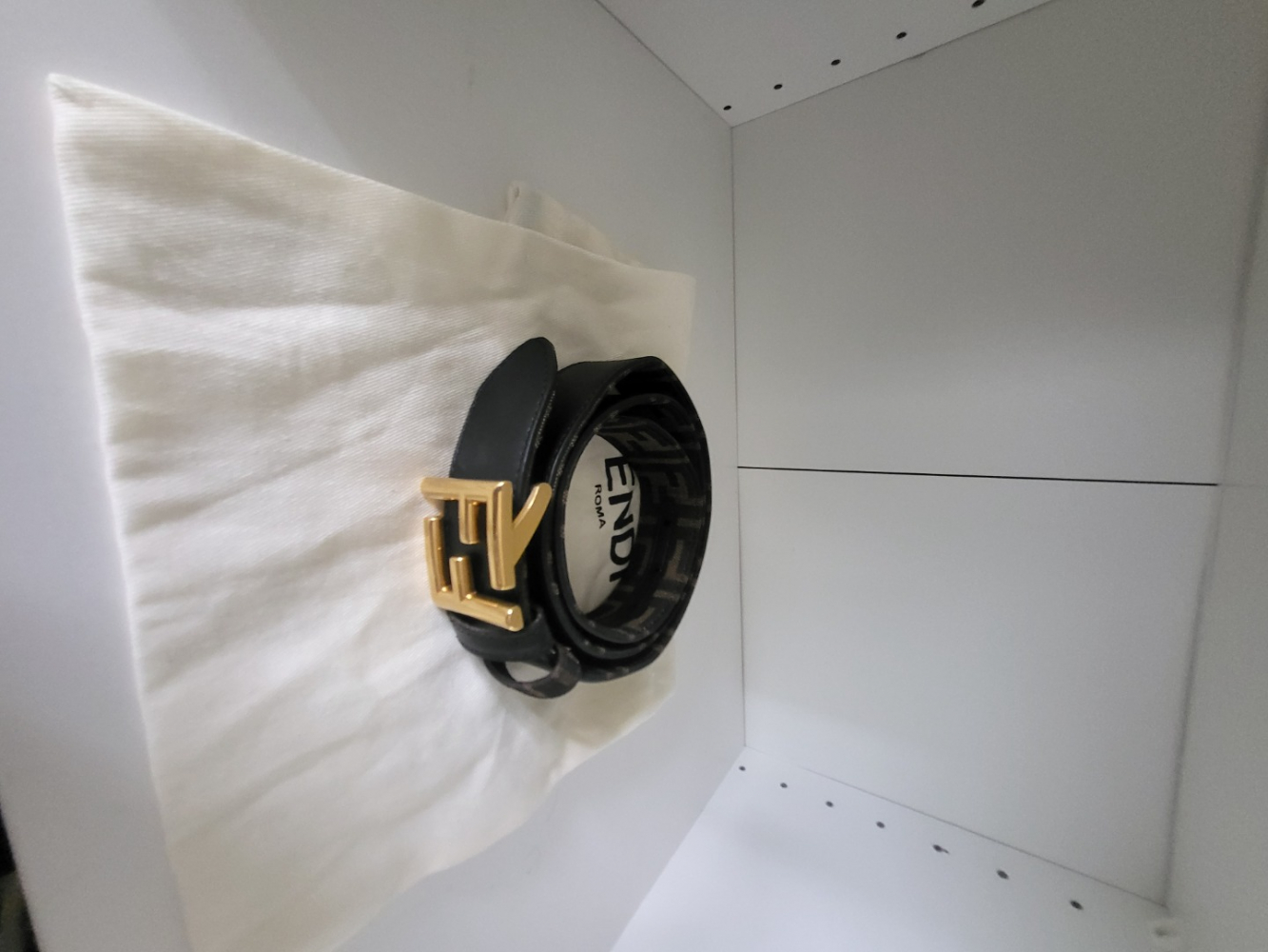 Fendi 'FF Reversible' Gürtel für Damen