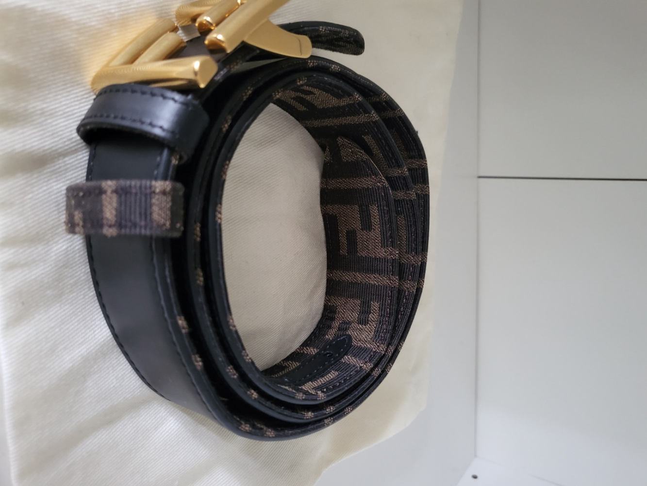 Fendi 'FF Reversible' Gürtel für Damen