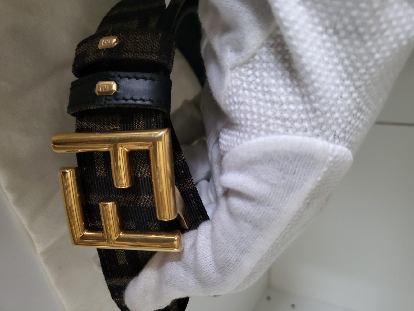 Fendi 'FF Reversible' Gürtel für Damen