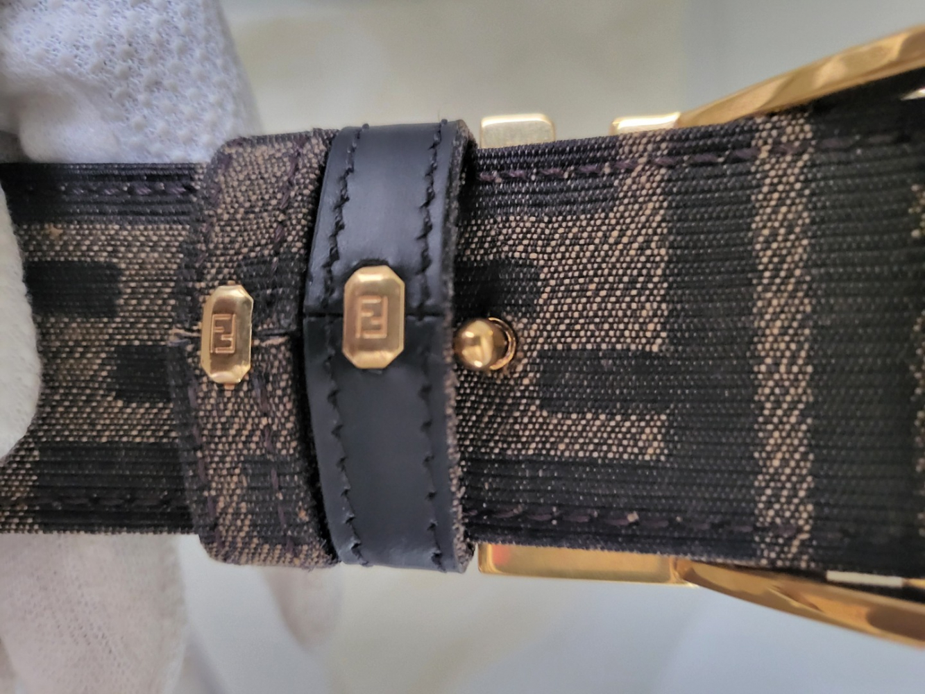 Fendi 'FF Reversible' Gürtel für Damen