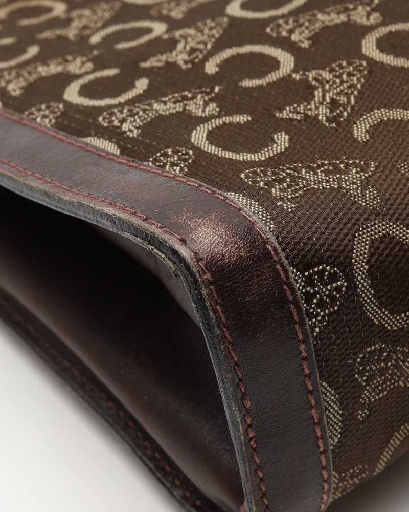 Celine Céline C Horse Carriage Clutch Bag