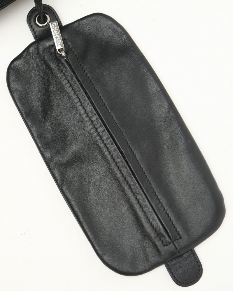 Chanel CC Mesh Tassel Hobo Bag