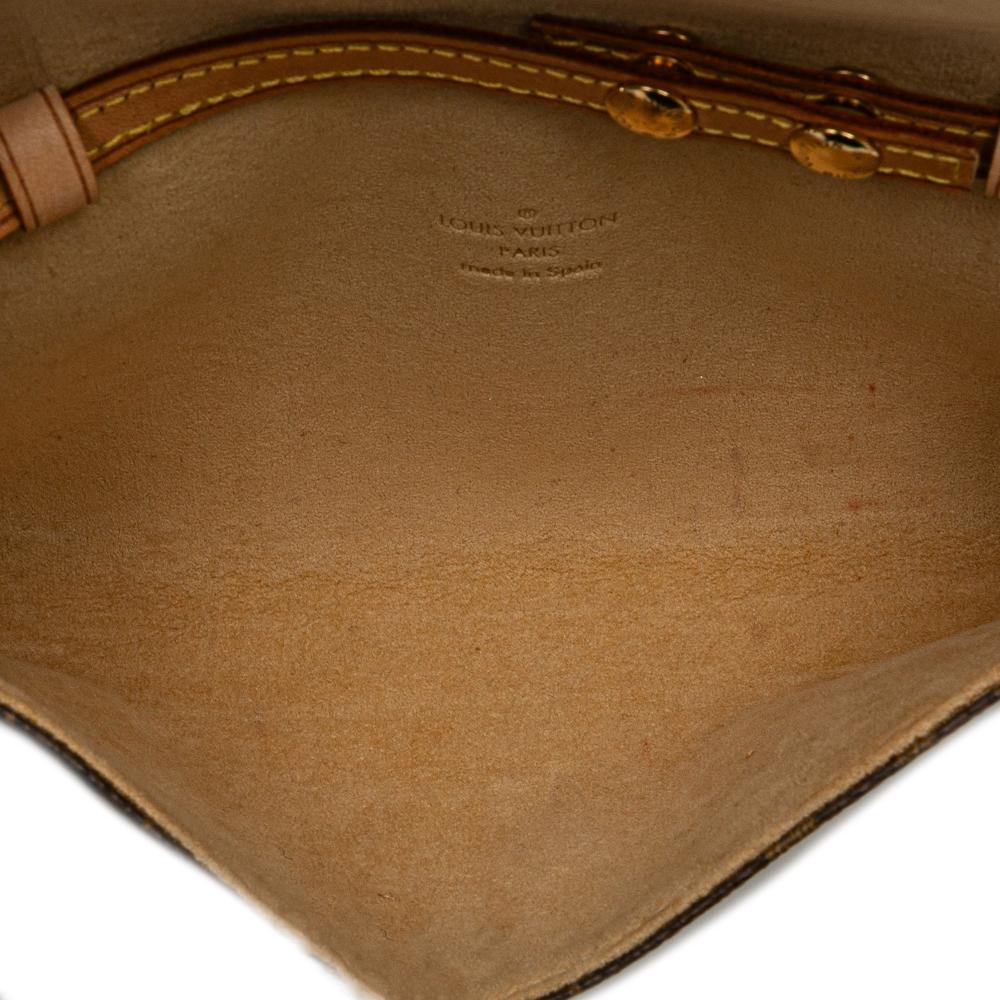 Louis Vuitton B Louis Vuitton Brown Monogram Canvas Canvas Monogram Pochette Twin PM Spain