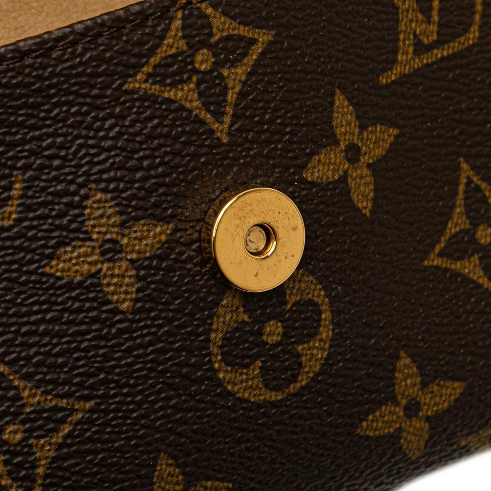 Louis Vuitton B Louis Vuitton Brown Monogram Canvas Canvas Monogram Pochette Twin PM Spain