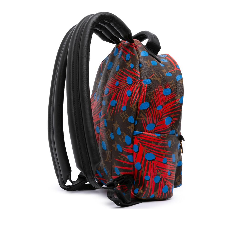 Louis Vuitton B Louis Vuitton Brown Monogram Canvas Canvas Monogram Jungle Dots Palm Springs PM France