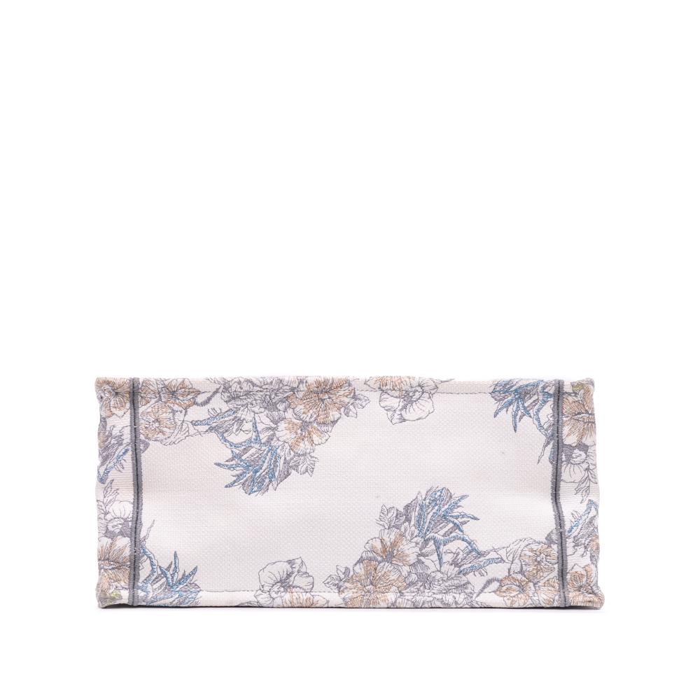 Christian Dior B Dior Purple Light Purple Canvas Fabric Medium Reve d Infini Book Tote Italy