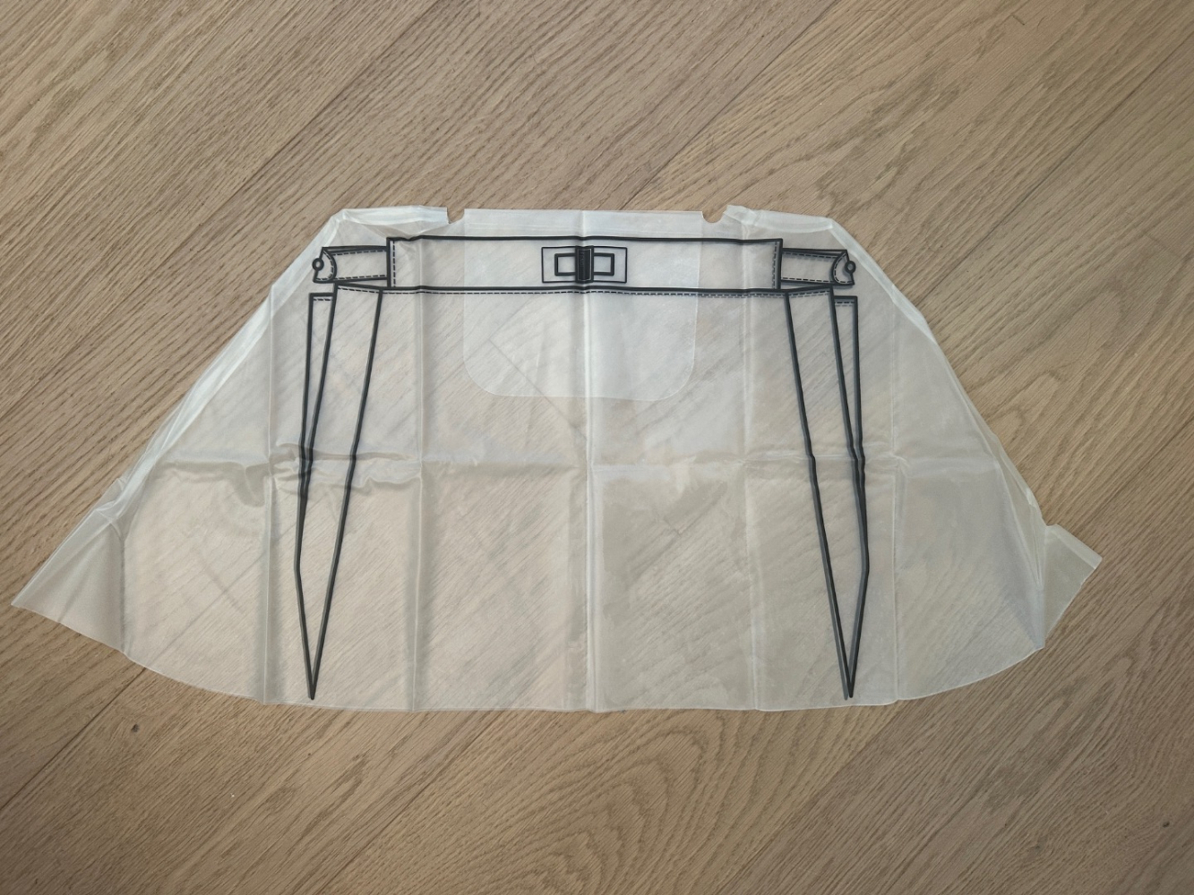 Fendi Peekaboo rain Coat