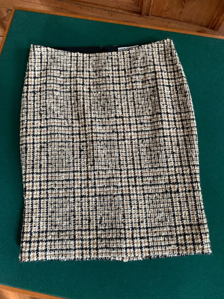 Dolce&Gabbana DOLCE & GABBANA Jupe en laine + alpaga