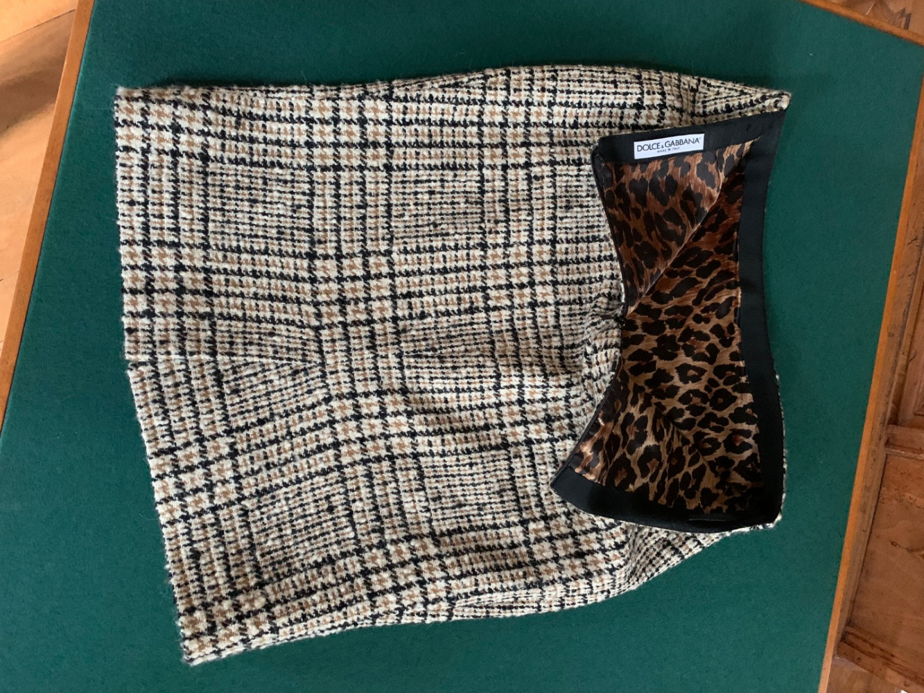 Dolce&Gabbana DOLCE & GABBANA Jupe en laine + alpaga