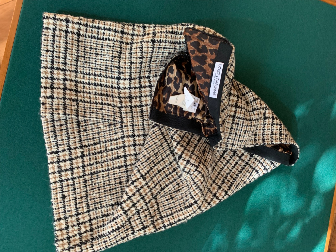 Dolce&Gabbana DOLCE & GABBANA Jupe en laine + alpaga