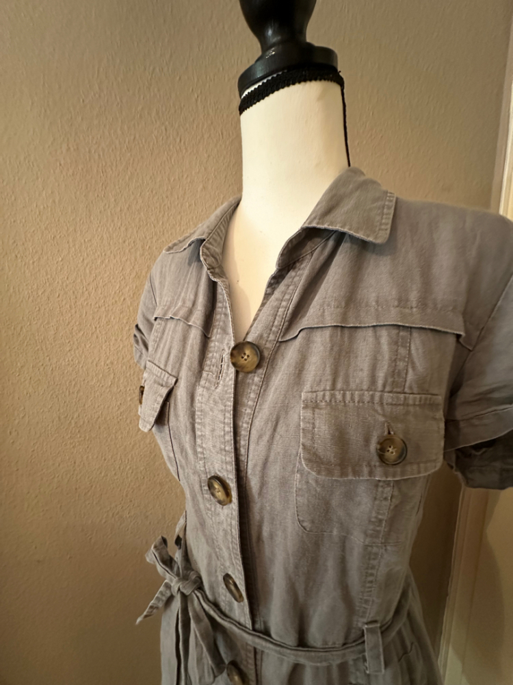 Gerard Darel Robe saharienne kaki