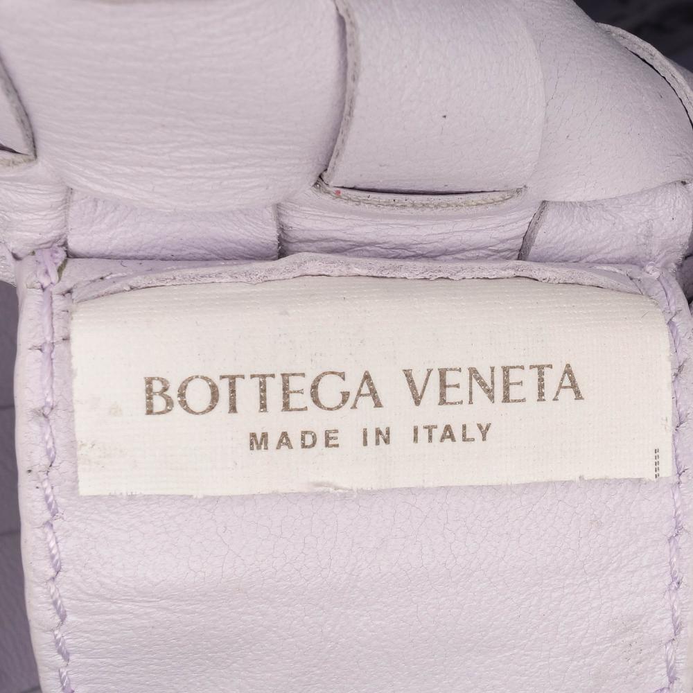 Bottega Veneta Purple Limited Edition Murano Glass Lambskin Intrecciato Sardine Israel