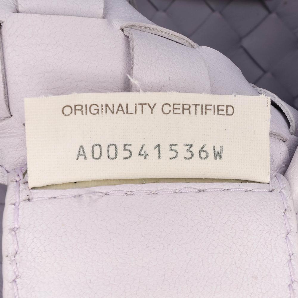 Bottega Veneta Purple Limited Edition Murano Glass Lambskin Intrecciato Sardine Israel