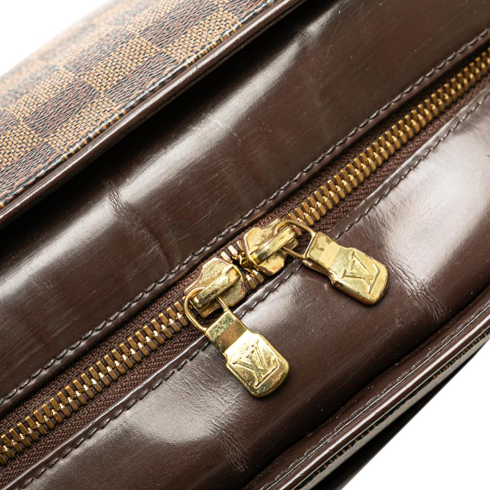 Louis Vuitton B Louis Vuitton Brown Damier Canvas Canvas Damier Ebene Sarria Horizontal France