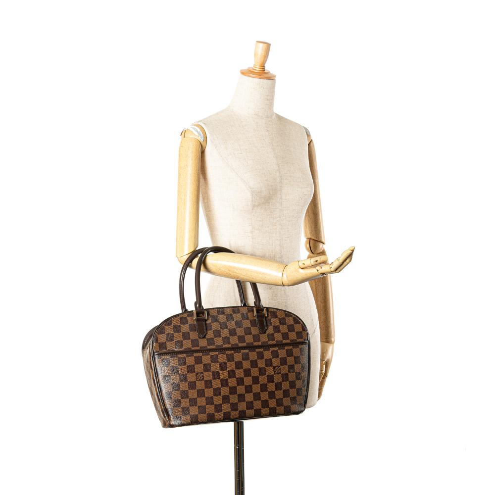 Louis Vuitton B Louis Vuitton Brown Damier Canvas Canvas Damier Ebene Sarria Horizontal France