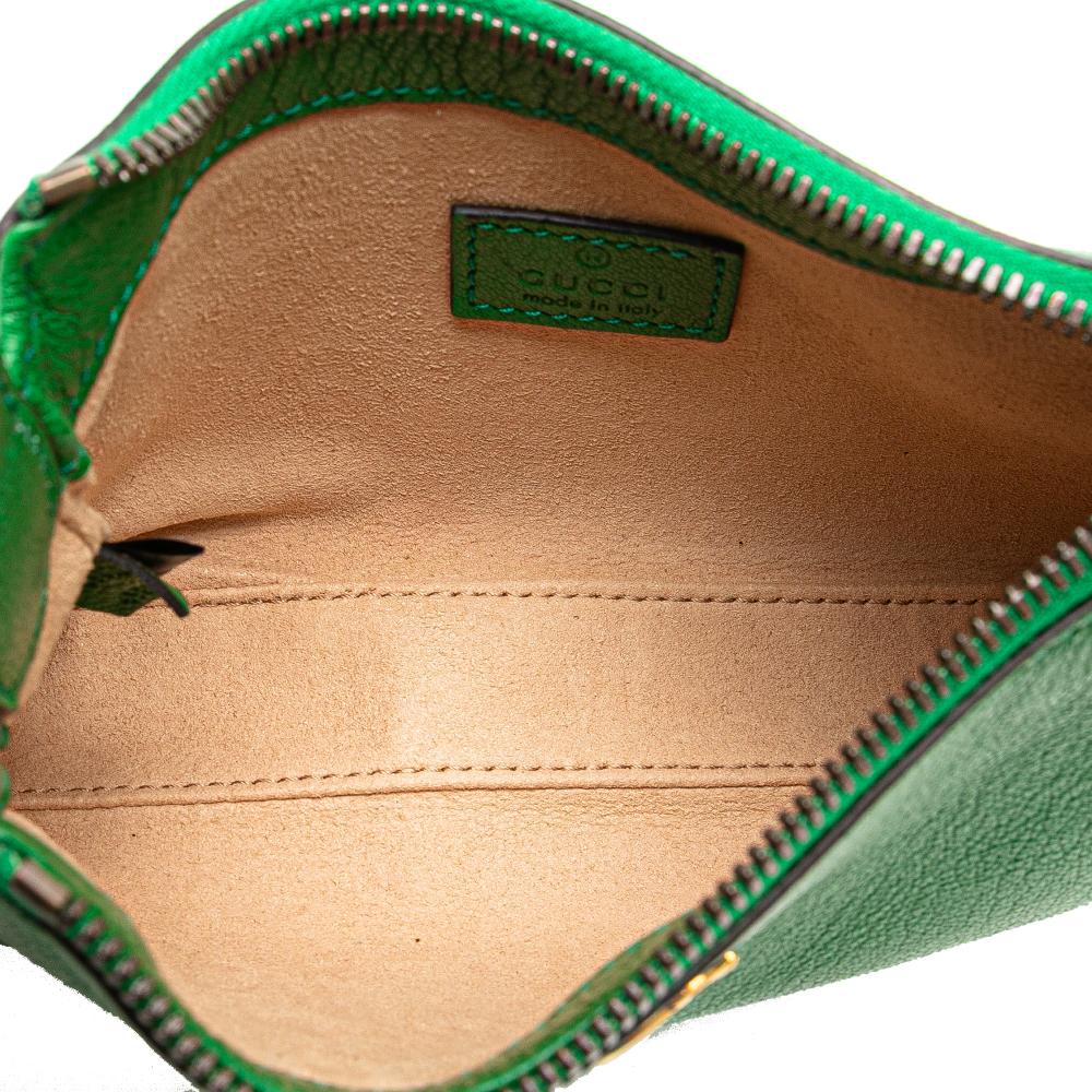 Gucci B Gucci Green Calf Leather Mini Aphrodite Shoulder Bag Italy