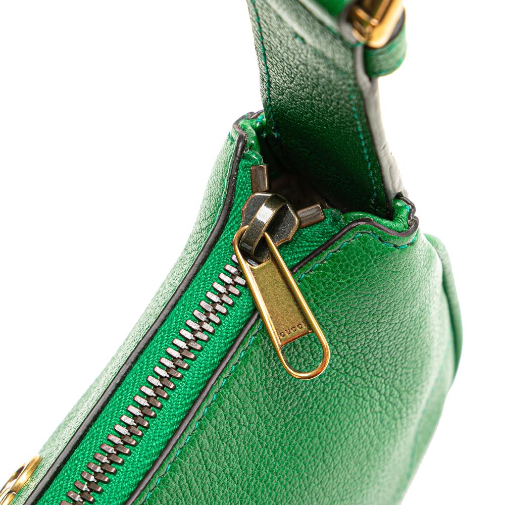 Gucci B Gucci Green Calf Leather Mini Aphrodite Shoulder Bag Italy