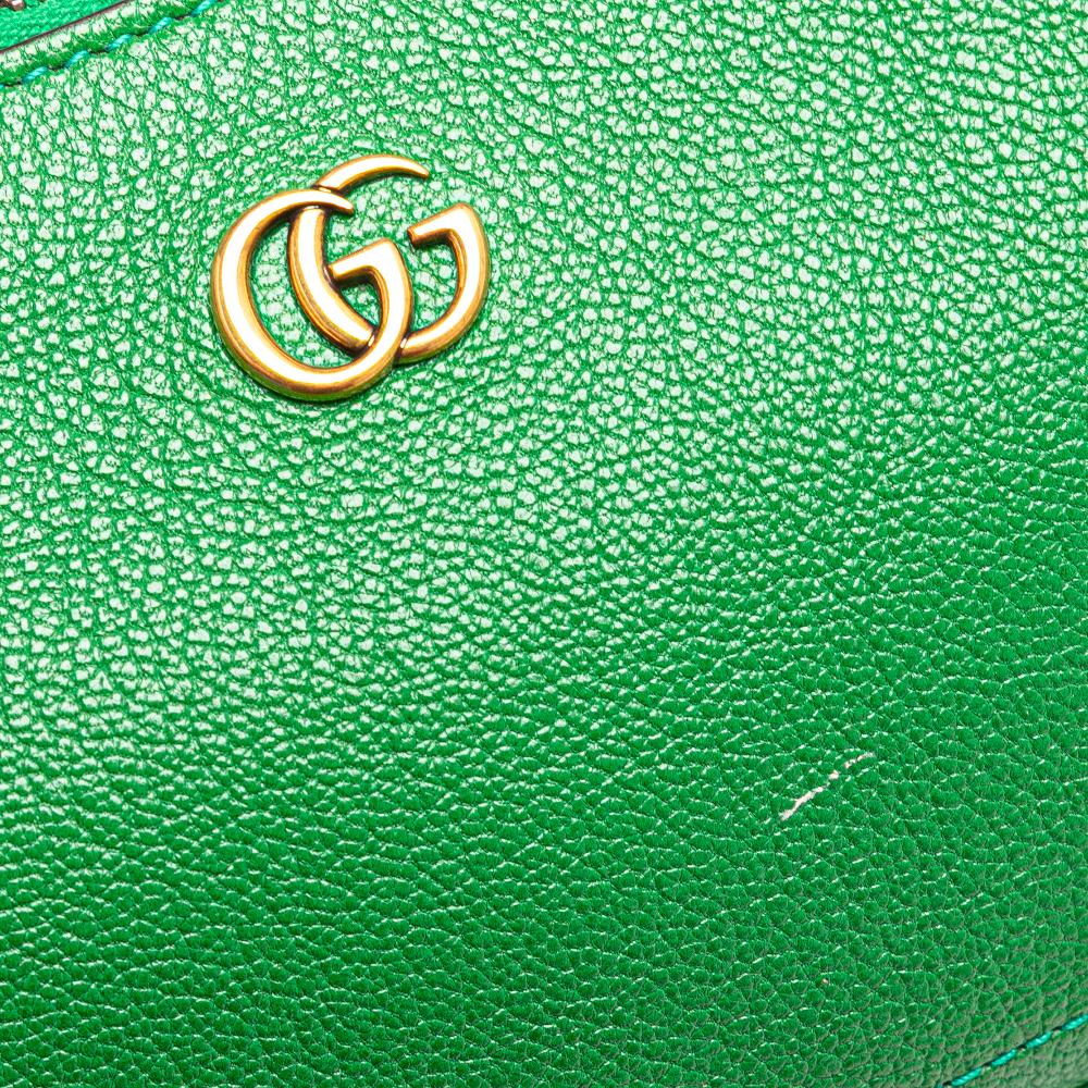 Gucci B Gucci Green Calf Leather Mini Aphrodite Shoulder Bag Italy