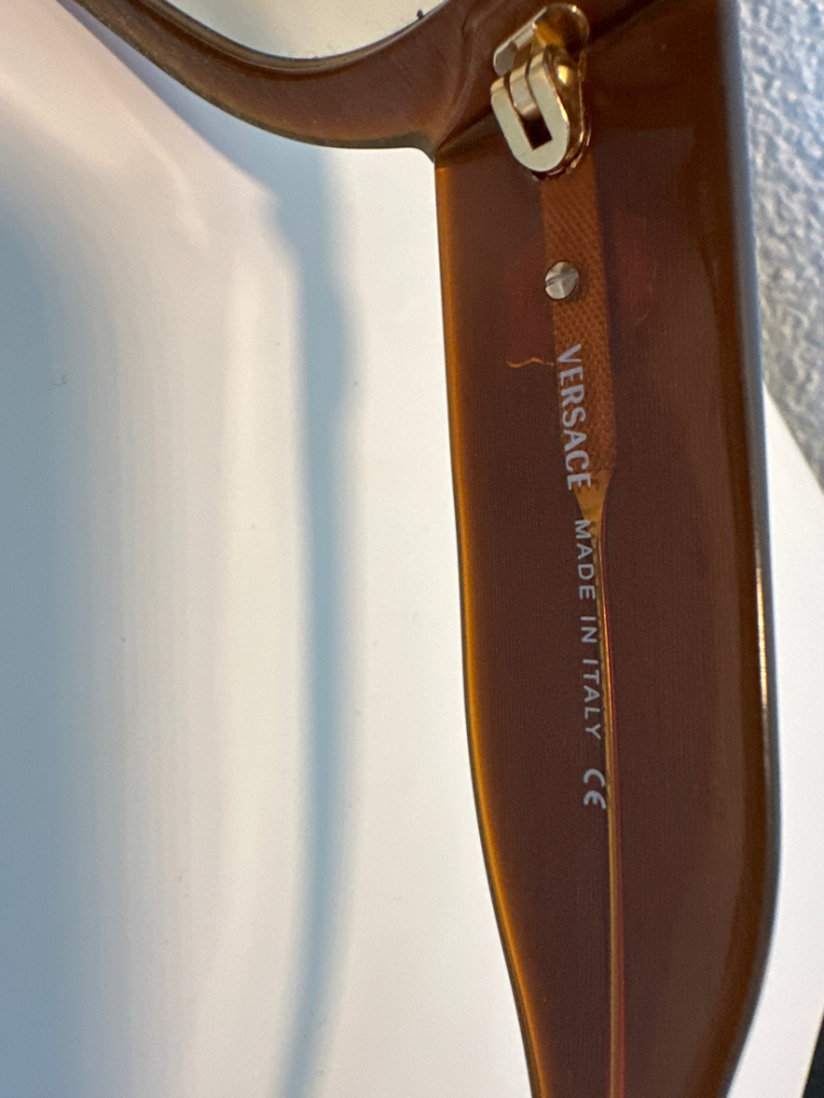 Versace Braune Sonnenbrille