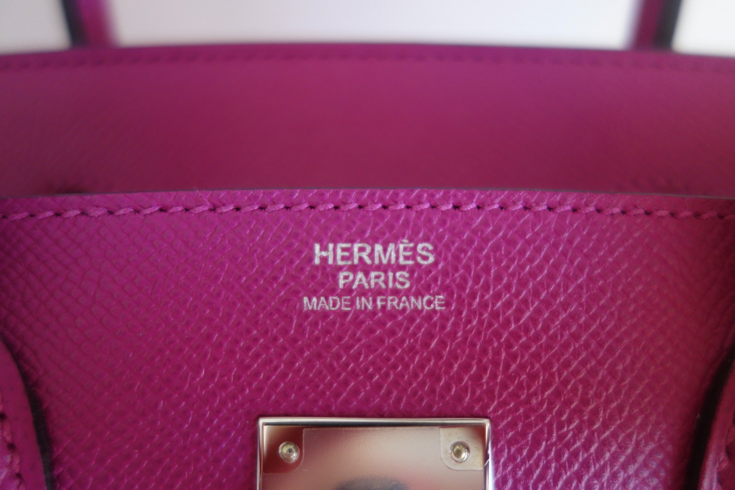 Hermès Hermes Birkin 30 bag purple