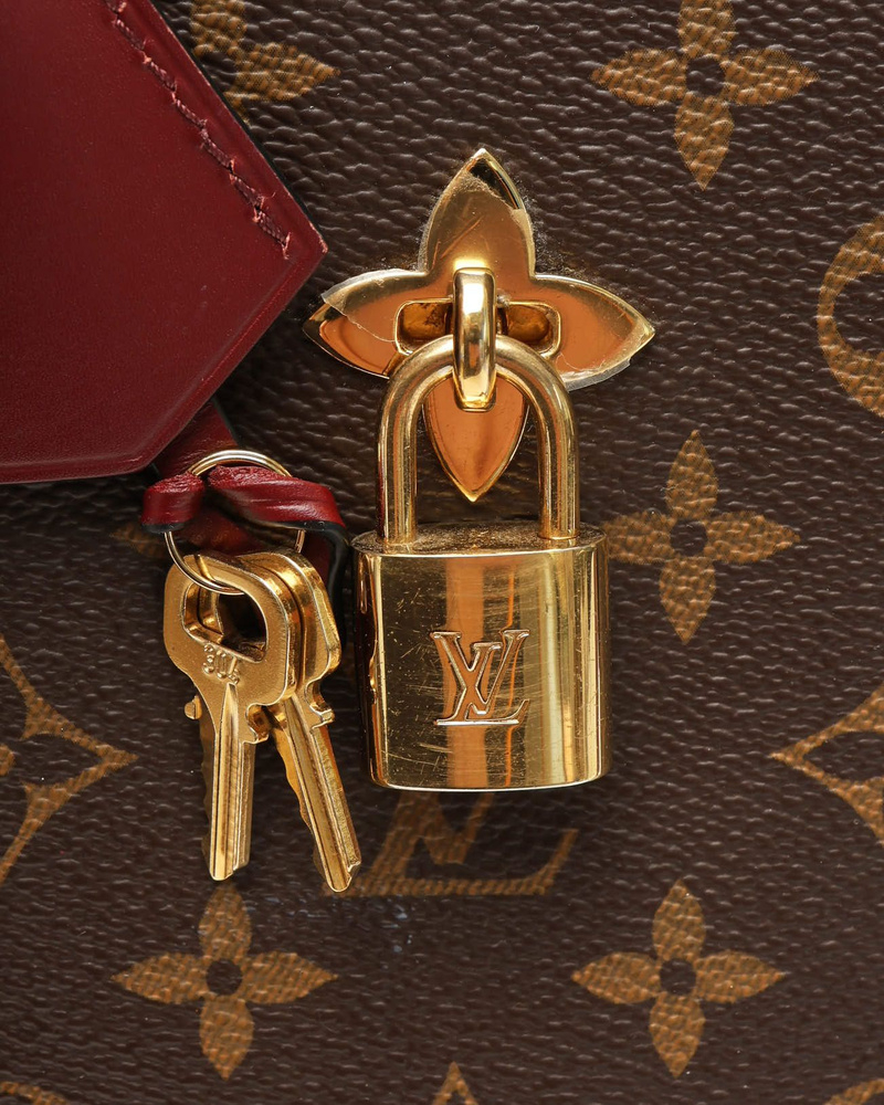 Louis Vuitton Flower Zip Tote MM Bag