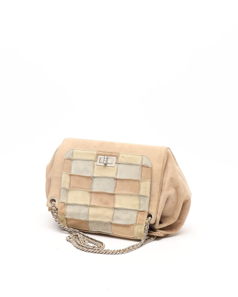 Chanel Suede 2.55 Patchwork Bag