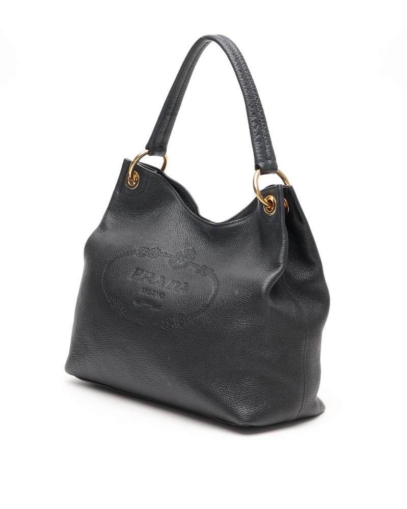 Prada Vitello Phenix Hobo Bag