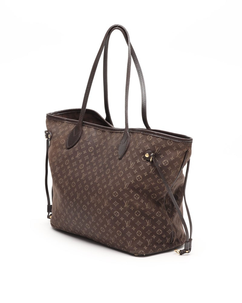 Louis Vuitton Neverfull Idylle Monogram Mini Lin MM Tote Bag