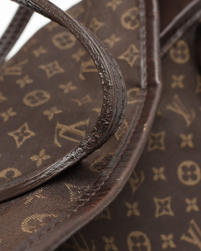 Louis Vuitton Neverfull Idylle Monogram Mini Lin MM Tote Bag