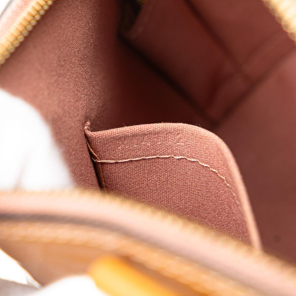 Louis Vuitton B Louis Vuitton Brown Camel Vernis Leather Leather Monogram Vernis Alma BB France