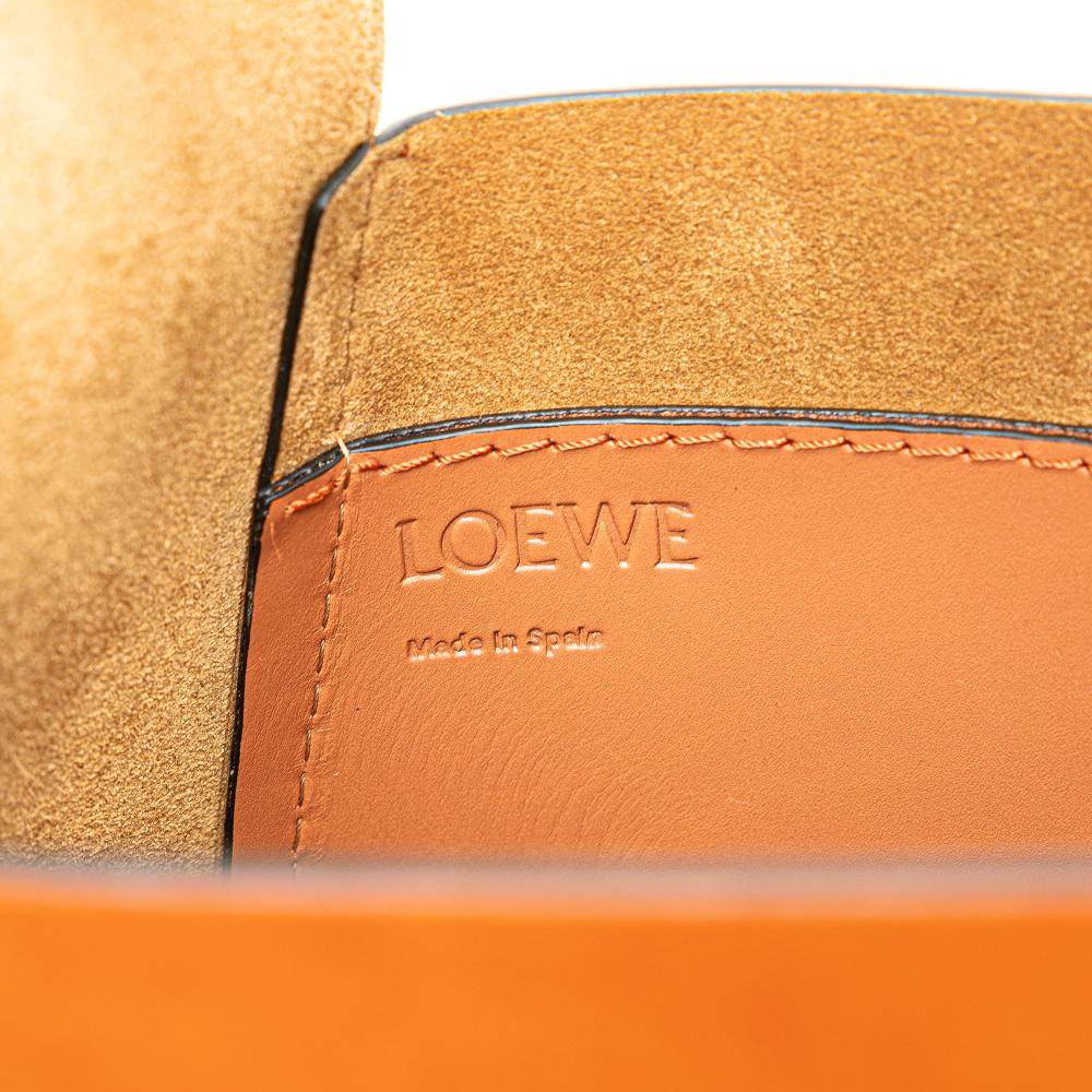 Loewe B LOEWE Brown Calf Leather skin Bamboo Bucket Bag Spain