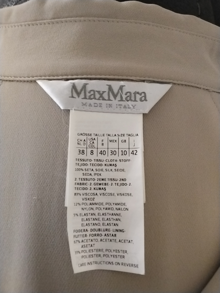 Max Mara NEW SEIDE KLEID