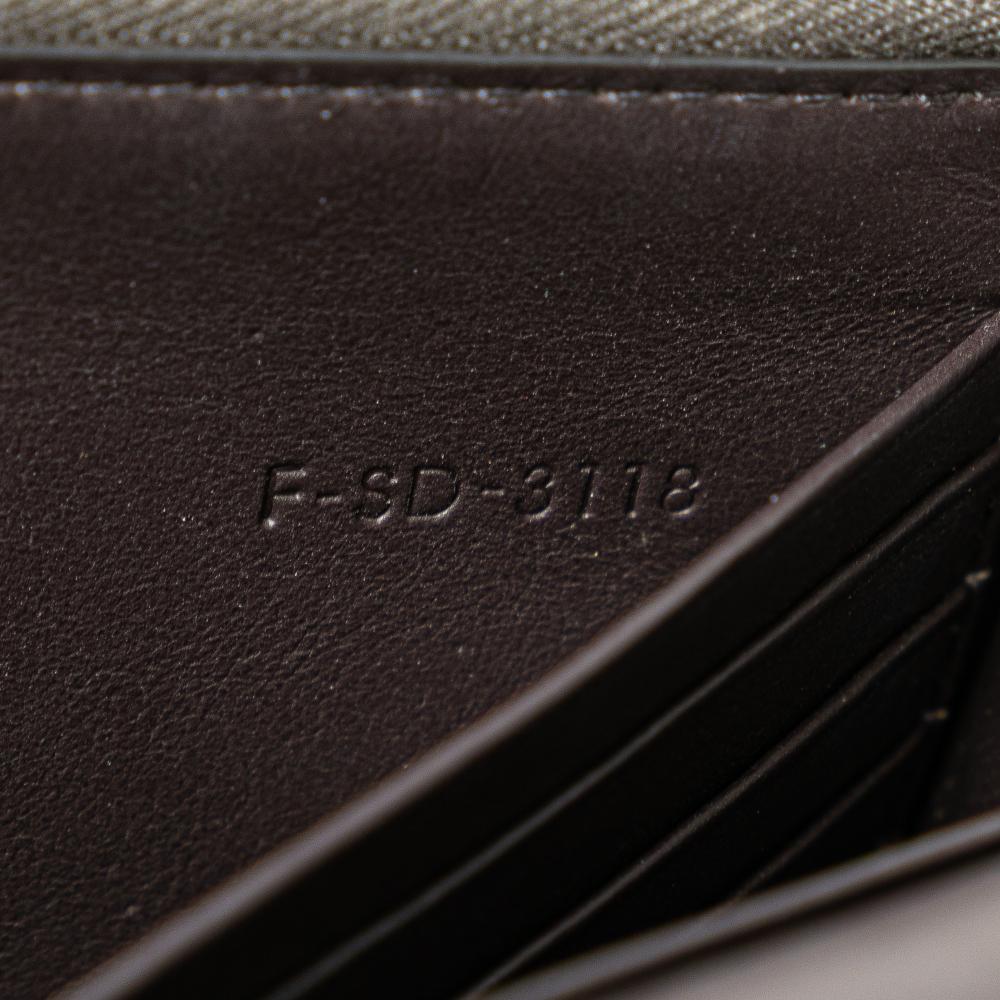 Celine B Celine Pink Lily with Black Calf Leather Frame Wallet on Chain Italy