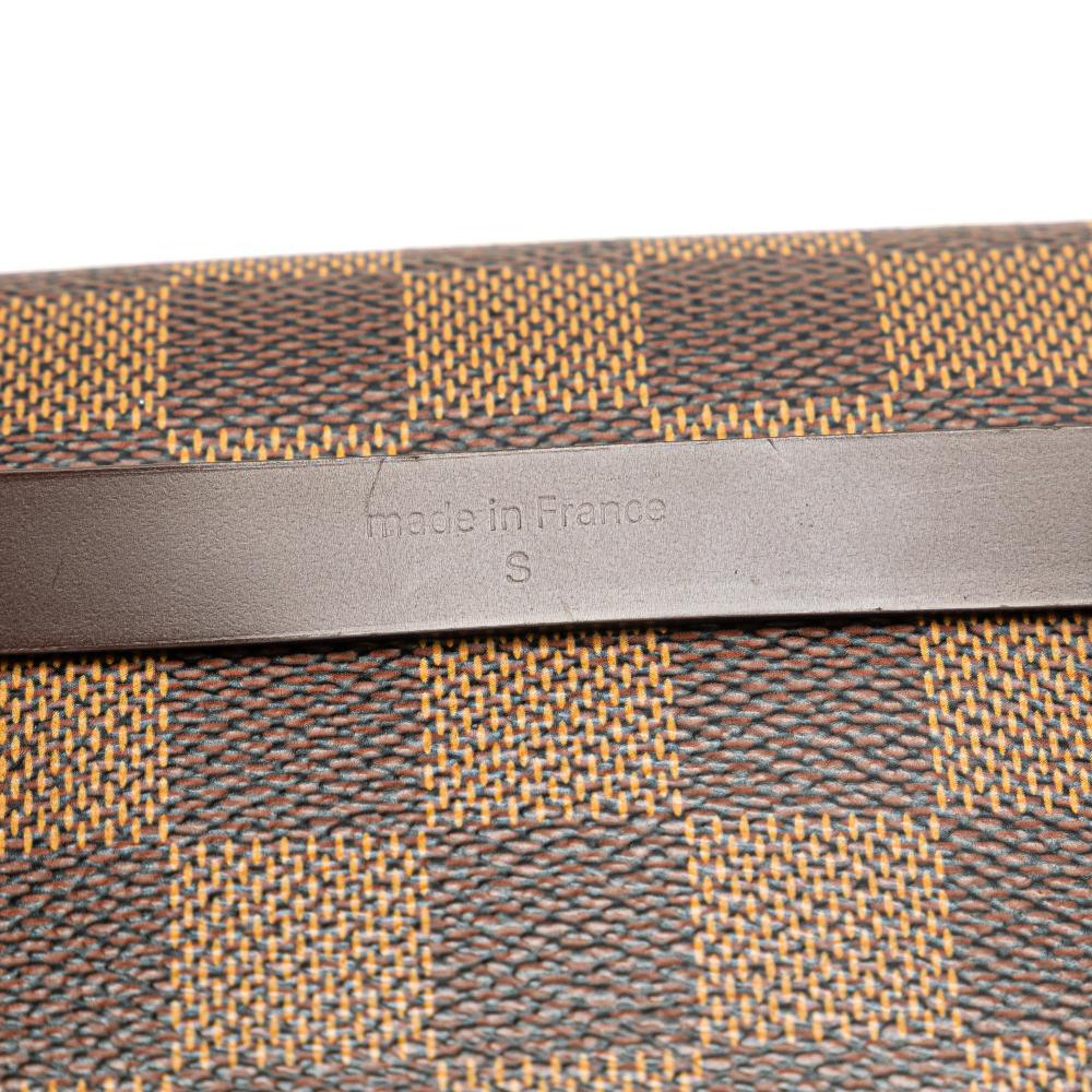 Louis Vuitton AB Louis Vuitton Brown Damier Canvas Canvas Damier Ebene Pochette Florentine France