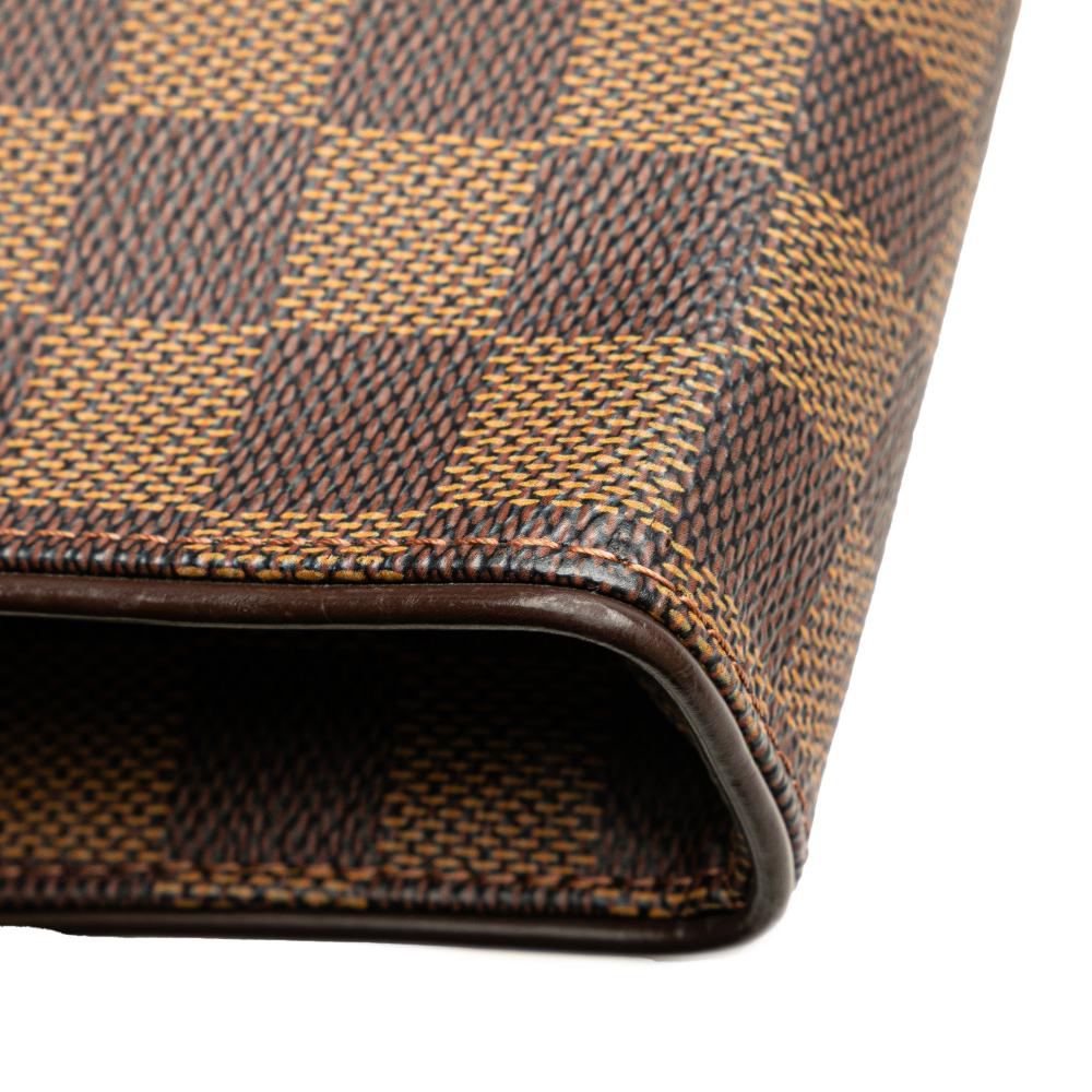 Louis Vuitton AB Louis Vuitton Brown Damier Canvas Canvas Damier Ebene Pochette Florentine France