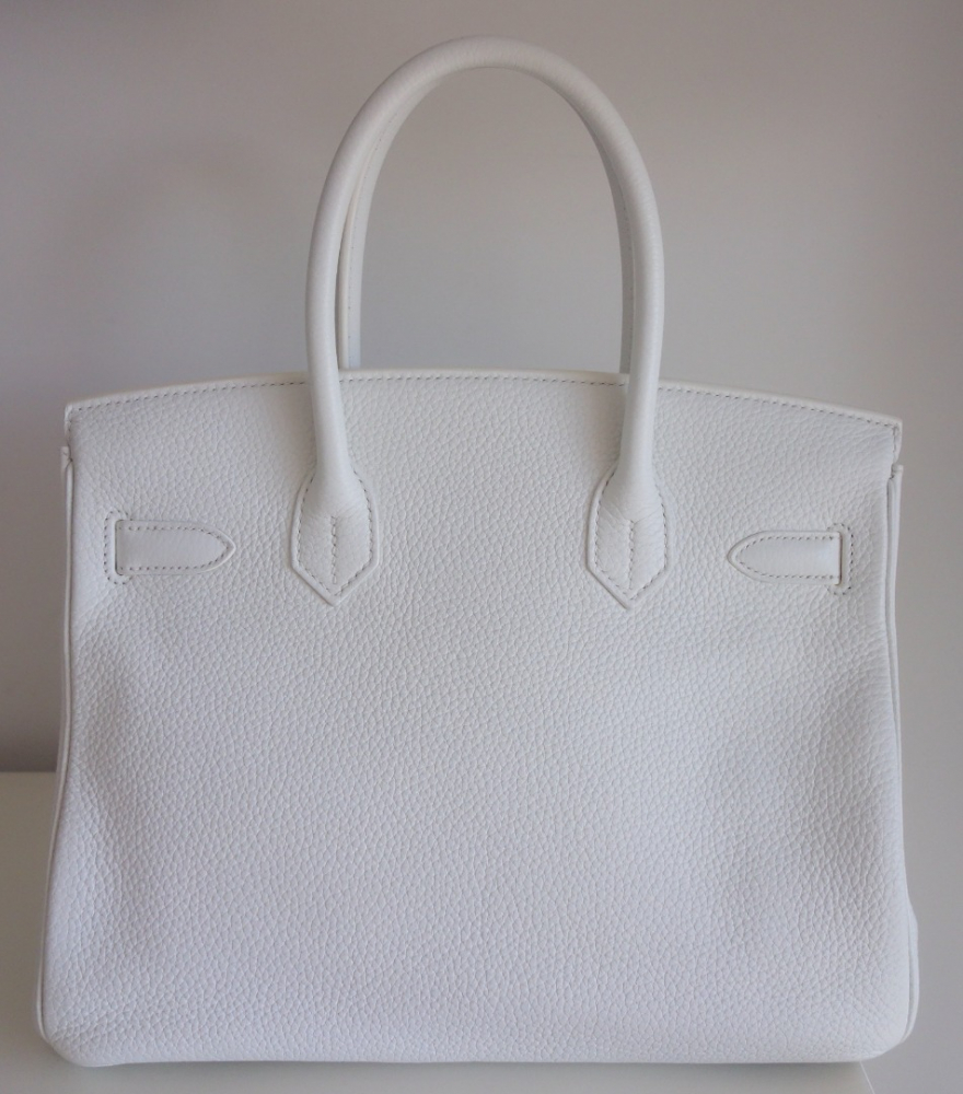 Hermès Hermes Birkin 30 bag white