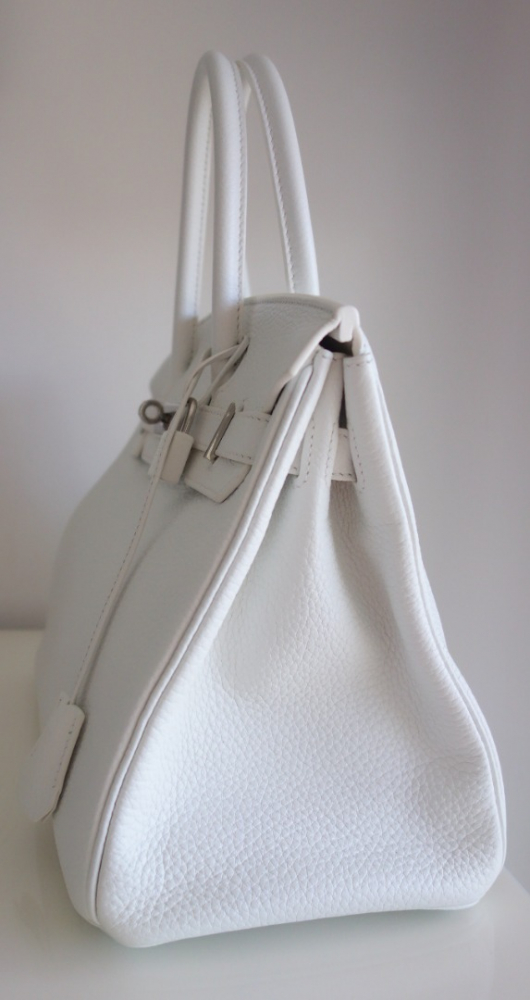 Hermès Hermes Birkin 30 bag white