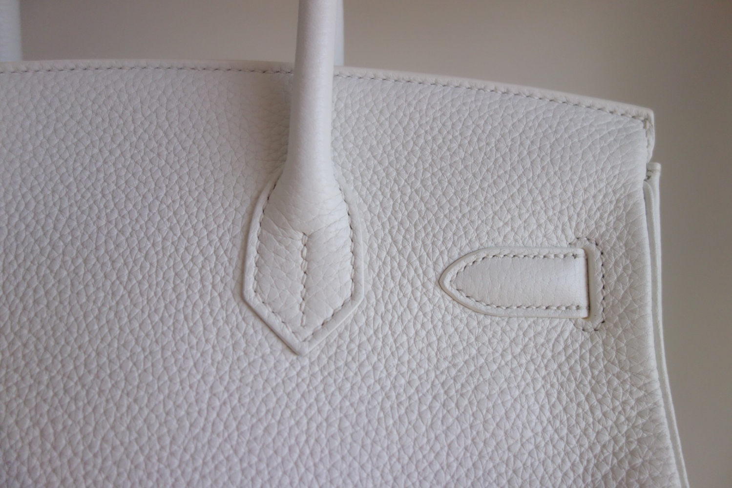 Hermès Hermes Birkin 30 bag white