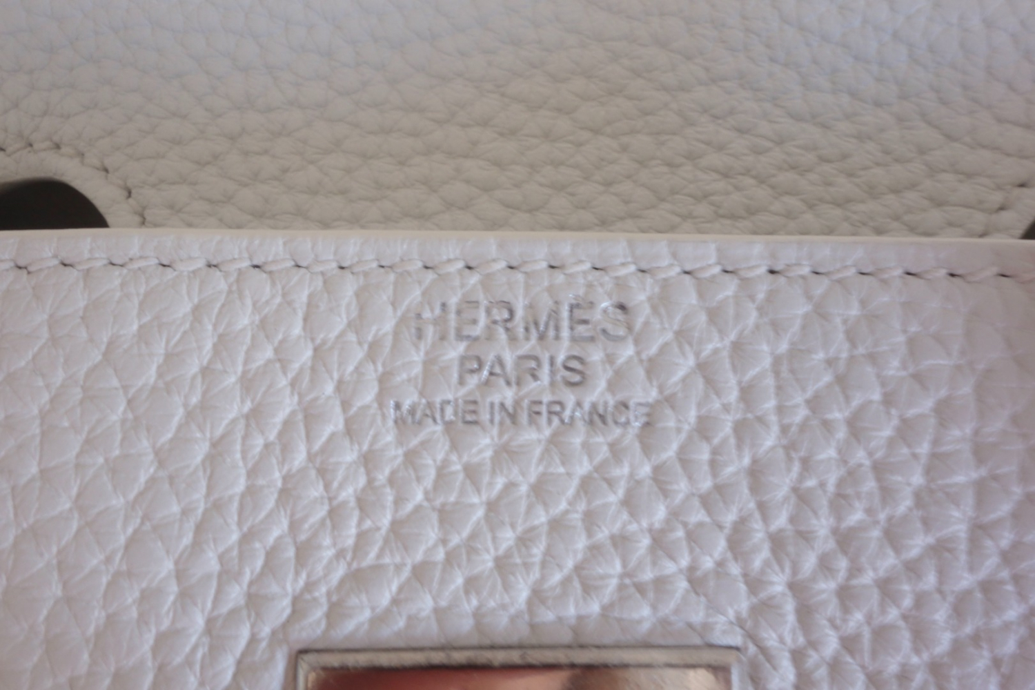 Hermès Hermes Birkin 30 bag white